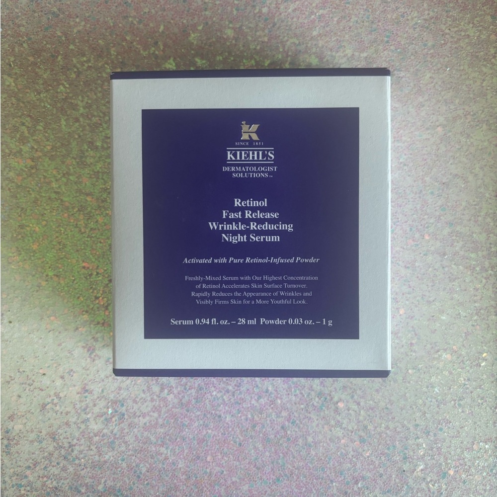 Kiehl's Retinol Fast Release Night Serum - Purple